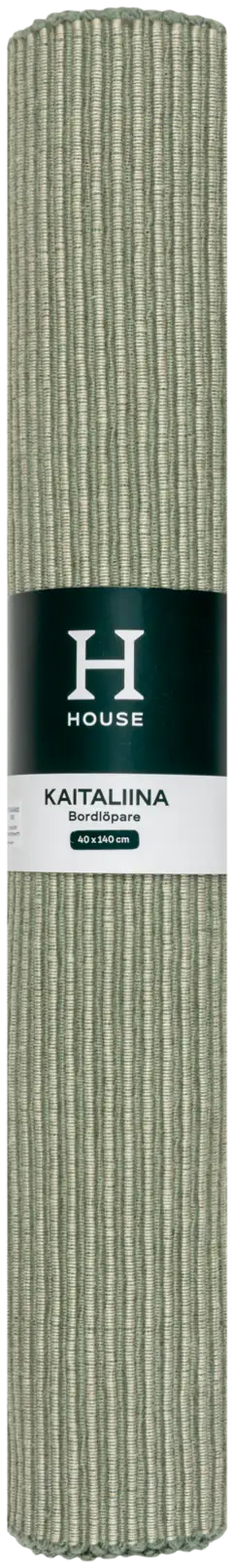House kaitaliina Linnea 40x140 cm vaaleanvihreä - 3