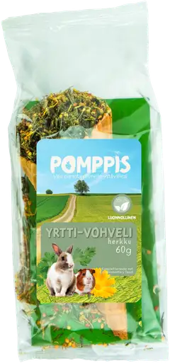 Pomppis jyrsijän yrtti-vohvelituutti 60g - 1