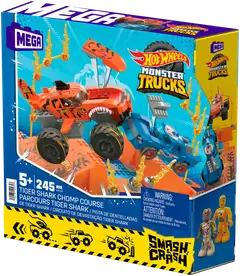 MEGA Hot Wheels Tiger Shark Chomp Course - 2