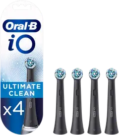 Oral-B Vaihtoharjat iO Ultimate Clean Black 4 kpl - 1