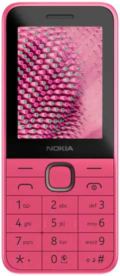 Nokia 225 4G Peruspuhelin pinkki - 1