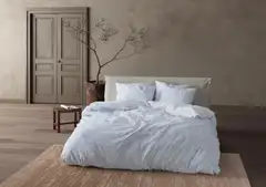mistral Home pussilakanasetti Allium 150x210 cm, vaaleansininen - 4
