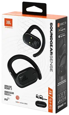 JBL Bluetooth nappikuulokkeet Soundgear Sense musta - 12