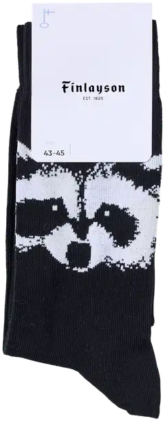 Finlayson miesten nilkkasukat Pesue - MUSTA - 1