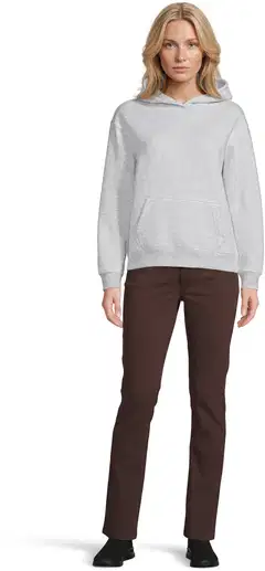House naisten stretch-housut 222H262908 - brown - 4