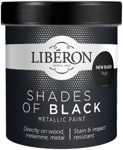 Liberon Kalustemaali 500ml New Black matt - 1