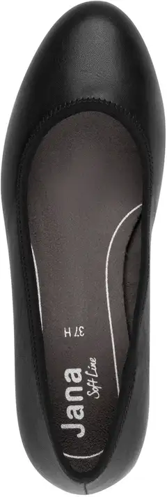 Jana shoes naisten avokas 22360 - BLACK - 5