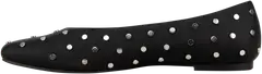 TEX naisten niittiballerinat I989725 - BLACK 1 - 4