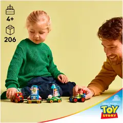 LEGO® Disney Pixar 43264 Toy Story -juhlavuoden juna ja radio-ohjattava auto - 9
