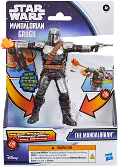 Star Wars hahmo Actionverse Deluxe Mandalorian äänillä 15 cm - 1