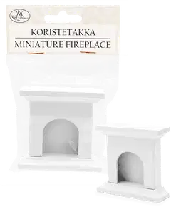 J.K. Primeco Koristetakka mini valkoinen - 1