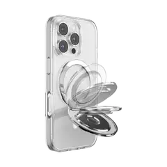 Popsockets puhelinpidike magsafe kick out silver - 6
