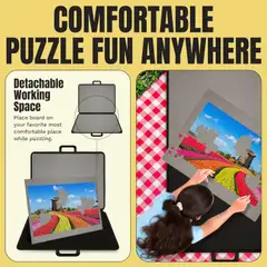Puzzle Ready - Kannettava Palapelilauta, 1000 palan palapelille - 5