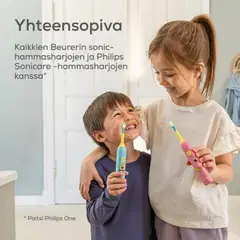 Beurer vaihtoharjapaketti SC11 sähköhammasharjaan +6 vuotiaille - 4
