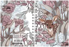 Koulukalenteri Vallila 26-27 A6 12kk Bambi pastel - 1