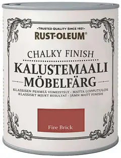 Rust-Oleum Chalky Finish Kalustemaali 750ml Fire Brick - 1