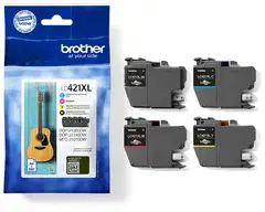 Brother mustepatruuna LC421XL BK/C/M/Y - 3