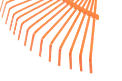 Kendo lehtiharava 22T - 3