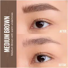 Maybelline New York Brow Ultra Slim 04 Medium brown  -kulmakynä 0,84g - 5