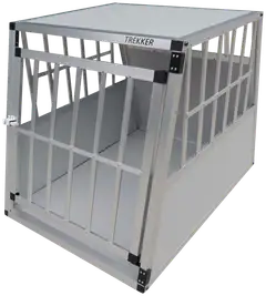 Trekker koiran kuljetushäkki M 65x90x69,5 cm alumiini - 1