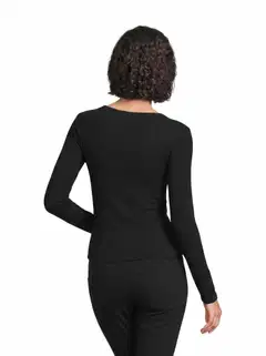 House naisten ribbitrikoopaita Lily Lace - Black - 3