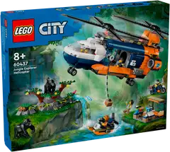 LEGO City Exploration 60437 Viidakkotutkijan helikopteri leirissä - 1