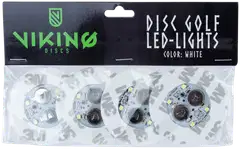 Viking Discs led-valo frisbeegolfkiekkoon, valkoinen (4kpl) - 1
