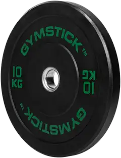 Gymstick Bumper Plate levypaino - MUSTA - 3