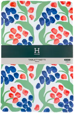 House muovitabletti Grapes 28 x 43,5 cm 4 kpl PatternLab - 2