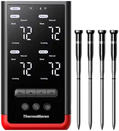 Thermomaven P4 langaton paistolämpömittari, neljä anturia. - 1