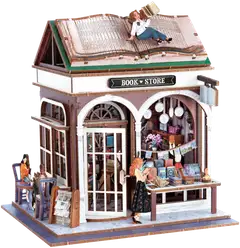 Buki askartelusetti Kirjakauppa diorama - 2