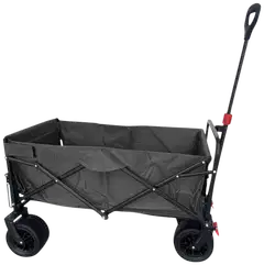 Fornorth puutarhakärry 115x61x105cm 100kg, musta - 10