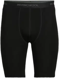 House miesten merinovilla-bermudat - Black - 2