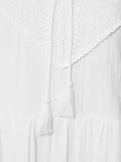 Margaux Riviera naisten lyhyt pitsimekko SDL-02 - WHITE - 5