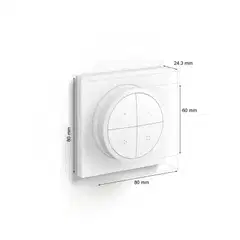 Philips Hue langaton paristokäyttöinen valokytkin valkoinen - 3