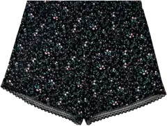 TEX naisten pyjamashortsit I969967 - BLACK 1 - 4