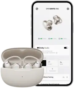 Shokz langattomat avoimet kuulokkeet OpenDots One beige - 6