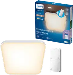 Philips Smart Lighting kattovalaisin neliö 18W  valkoinen säädettävä kaukosäätimellä - 1