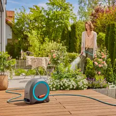 GARDENA  Letkukela Dual Manual M 20 m, seinäkiinnitys / siirrettävä - 5