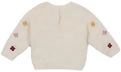 TEX vauvojen neulepusero Kukka I286577 - ECRU 2 - 2