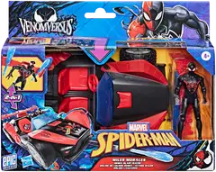 Spider-Man Leikkisetti Spider-auto ja Miles Morales 10cm - 1