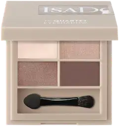 Isadora The Eyeshadow Quartet luomiväripaletti 04 Cappuccino 3,5 g - 04 Cappuccino - 1