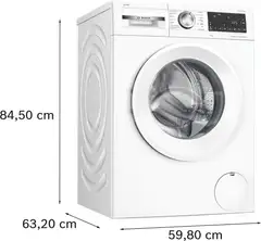 Bosch edestä täytettävä pyykinpesukone WGG254FLSN, 60cm, 10kg, valkoinen - 2