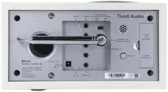 Tivoli Audio Bluetooth-kelloradio Model Three BT USB-C valkoinen/hopea - 3