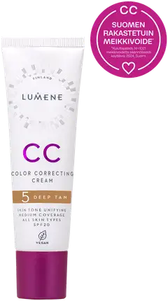 Lumene CC Color Correcting Meikkivoide SK20 5 Deep Tan 30 ml - 1