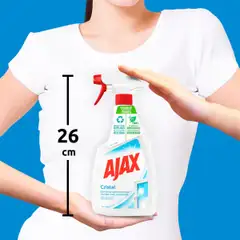 Ajax Crystal Clean lasinpuhdistusspray 750ml - 2