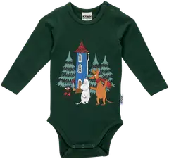 Moomin by Martinex vauvojen body Pihajuhla 590531 - VIHREÄ - 1