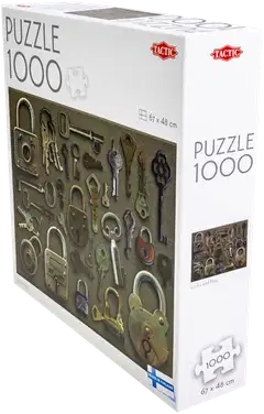 Tactic Palapeli Puzzle Lovers Locks and Keys 1000 palaa - 4