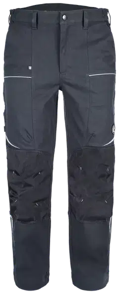Cerva Stirling stretch työhousut - musta - 1