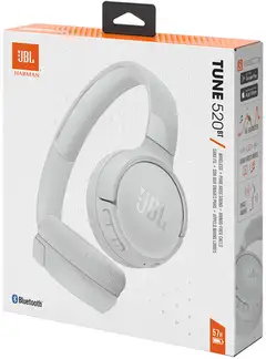 JBL langattomat sankakuulokkeet Tune 525BT valkoinen - 11